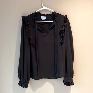 Nordstrom Ruffle Blouse